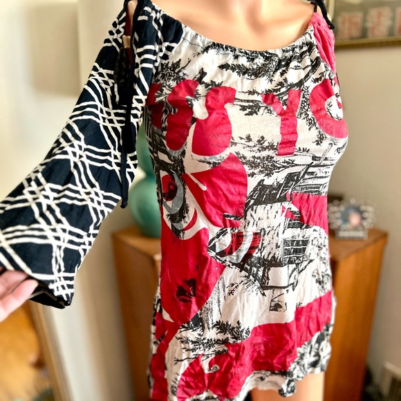 Vintage 90’s Custo Barcelona Top - Picture 1 of 13